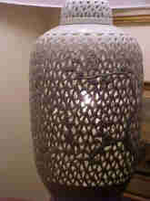 Dramatic Chinese Lamps From Gump's