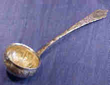 Georgian Sterling Silver Sauce Ladle