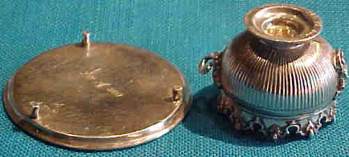 Sterling Miniature Bowl And Tray