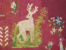 Antique Needlework Sampler