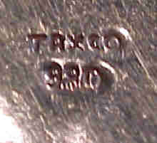 Folk Art Silver Tumbler From Mexico