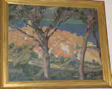 American Impressionist Painting By A.C.Webb