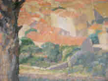 American Impressionist Painting By A.C.Webb