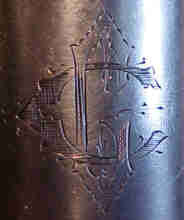 Aesthetic Movement Sterling Cup
