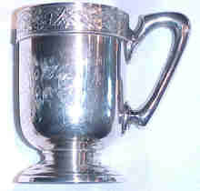 Unusual Antique San Francisco Sterling Cup