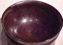 Lovely Antique Yarn Bowl In Ebony