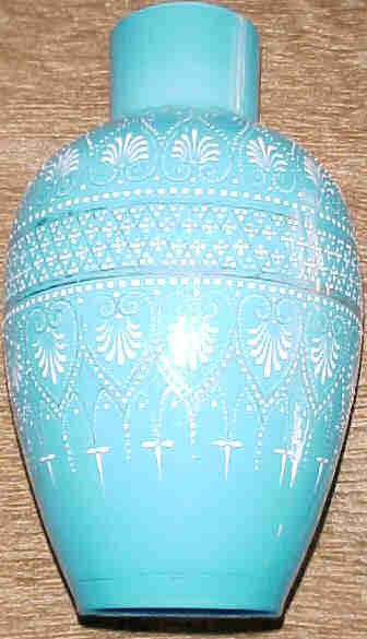 Persian Style Overlay Glass Vase