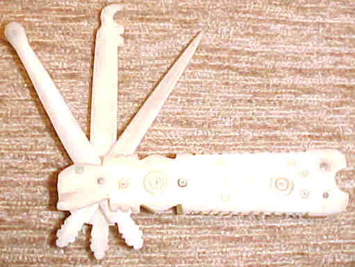 Antique Scrimshaw "Tool Kit"