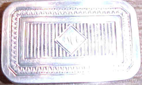 Bohemian Silver Snuffbox:, 1814 - 1819