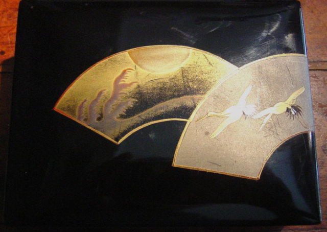 Japanese Lacquer Incense Box