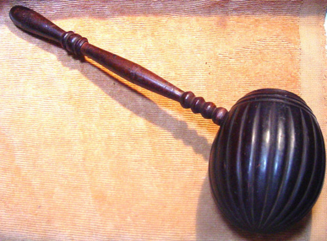 Scrimshaw Fluted Coconut Dipper