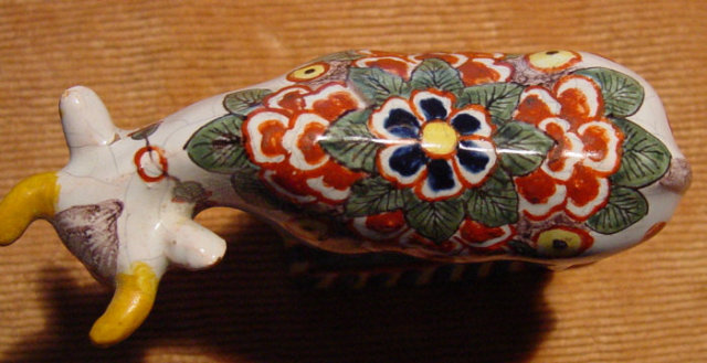 Delft Cow Figurine