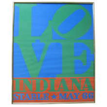 Original Robert Indiana LOVE Poster