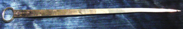 Thomas Chawner Sterling Meat Skewer