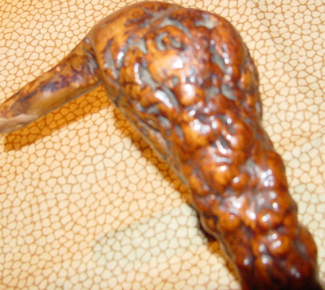 Folk Art Burl Cane