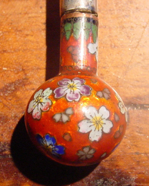 Japanese Enamel Magnifying Glass