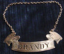 Gorham Decanter Label: Brandy