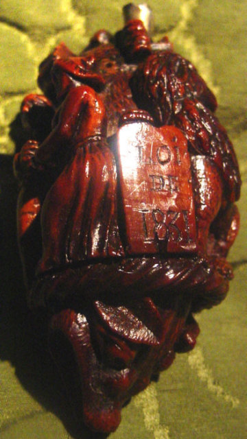 Elaborately Carved French Restoration Whistle