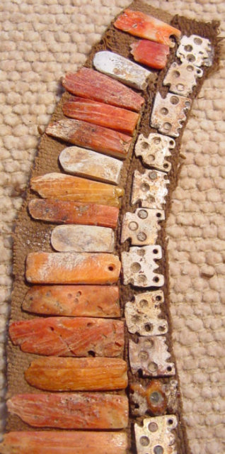 Colorful PreColumbian Chimu Collar