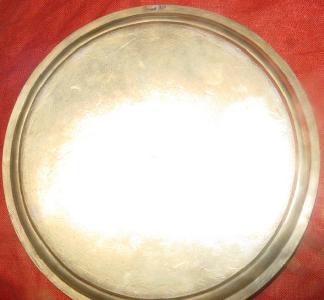 Imperialist Russian Vermeil Silver Salver