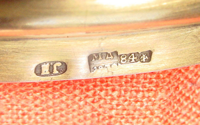 Imperialist Russian Vermeil Silver Salver