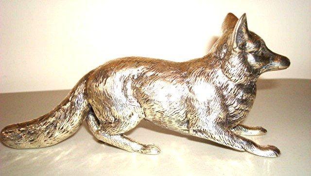 CONTINENTAL SILVER FOX/RARE/GERMANY 6 IN. LONG