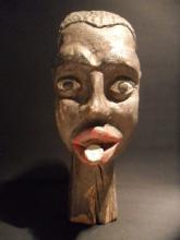 BLACK AMERICANA TRADE SIGN 19th CENTURY FOLK ART
