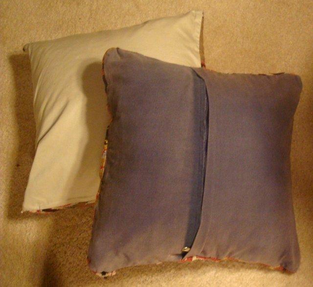 TURKISH KELIM PILLOWS 1920s-1930s PAIR AUTHENTIC ANTIQUE BESSARABIAN