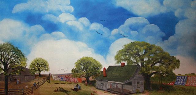 HELEN LAFRANCE FOLK ART MEMORIES/NEW BOOK SELF-TAUGHT ARTIST MEMORY PAINTER 220+ PHOTOS