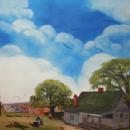 HELEN LAFRANCE FOLK ART MEMORIES/NEW BOOK SELF-TAUGHT ARTIST MEMORY PAINTER 220+ PHOTOS
