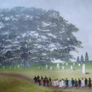 HELEN LaFRANCE PAINTING/FUNERAL IN THE FOG O/C p. 92