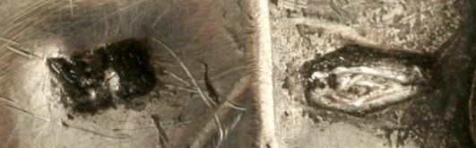1880s WALKING STICK / ART NOUVEAU SILVER FOX HEAD / FRENCH CANE