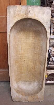 Wood Dough Bowl