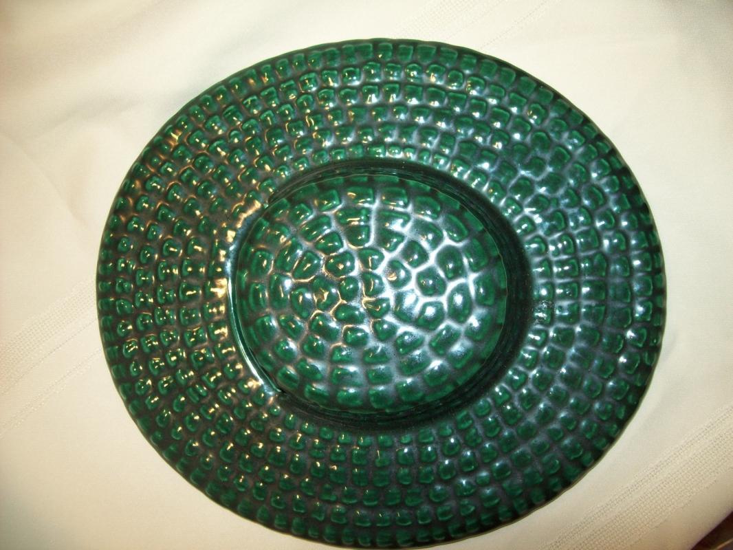 Green Hat Wall Pocket - unmarked