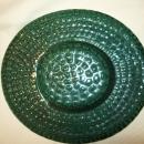 Green Hat Wall Pocket - unmarked