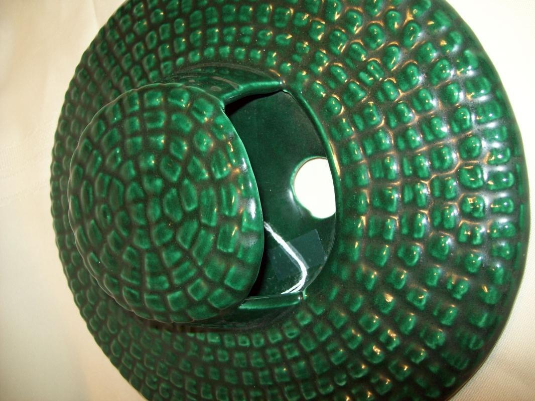 Green Hat Wall Pocket - unmarked