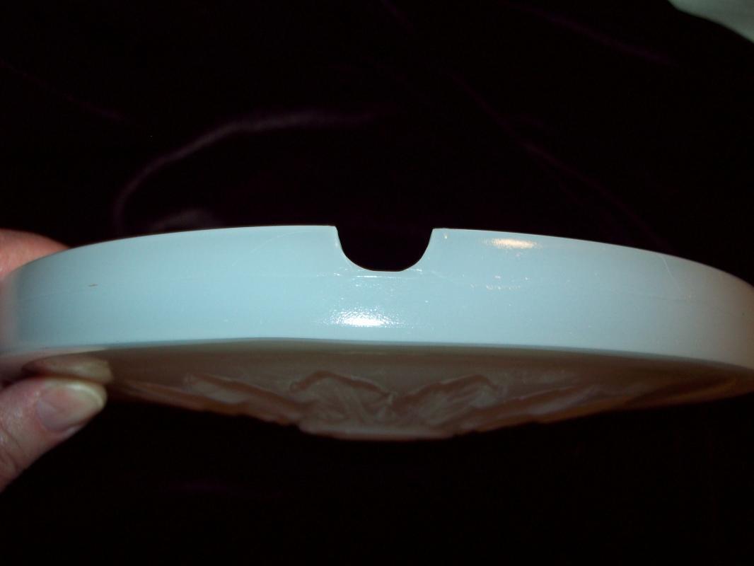 Pair of Duplexalite Glass Shades