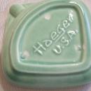 Jade Green IASA Ashtray by Haeger