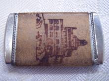 Summit House Mt. Leather Wrapped Match Safe - Matchsafe