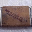 Summit House Mt. Leather Wrapped Match Safe - Matchsafe