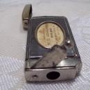 Horse Medallion Advertising Match Safe with Cigar Cutter