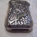 Pairpoint Sterling Floral Match Safe - Matchsafe