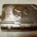 Book Style with Fob Ring Match Safe - Vesta & Stamp Safe