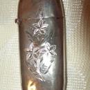 Sterling1893 Floral Etched Match Safe - Matchsafe
