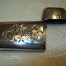 Sterling1893 Floral Etched Match Safe - Matchsafe