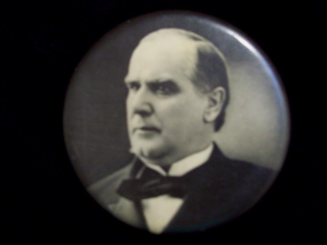 McKinley Presidential Campaign Pocket Mirror