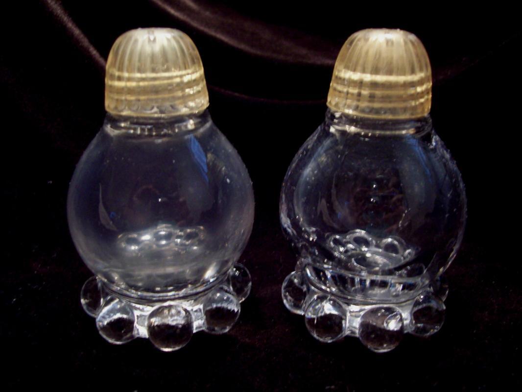 Pair Candlewick Salt & Pepper