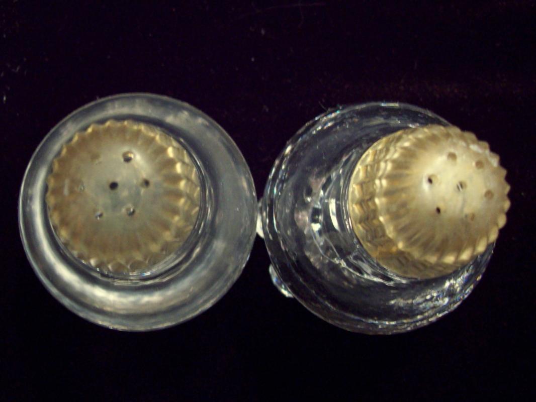 Pair Candlewick Salt & Pepper