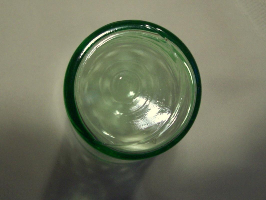 Little Green Coin-dot Juice Glass