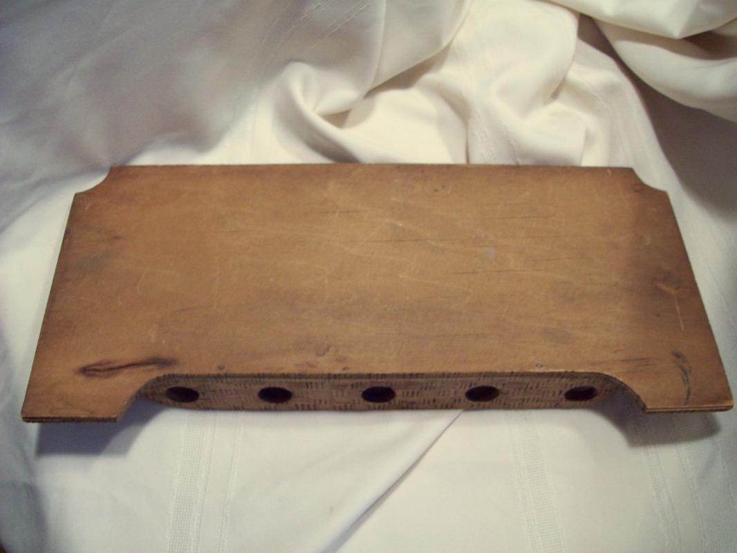 Pyrography Pipe Rack & Match Holder Wall Plaque